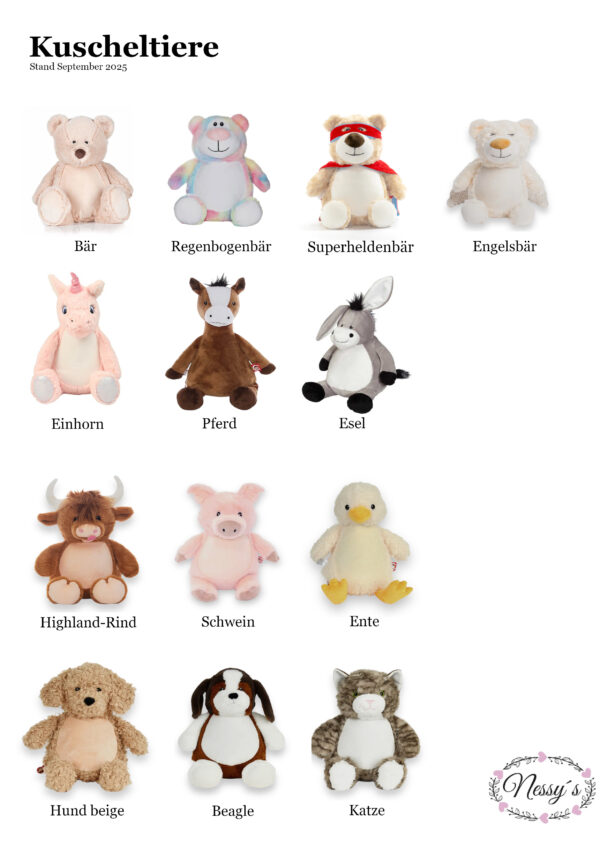 Kuscheltier Name – Bild 2