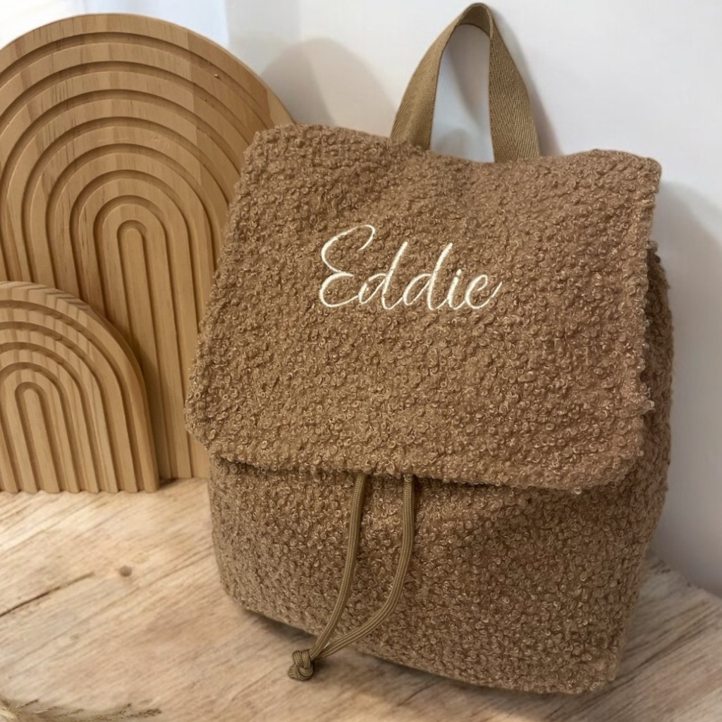 Teddyrucksack braun